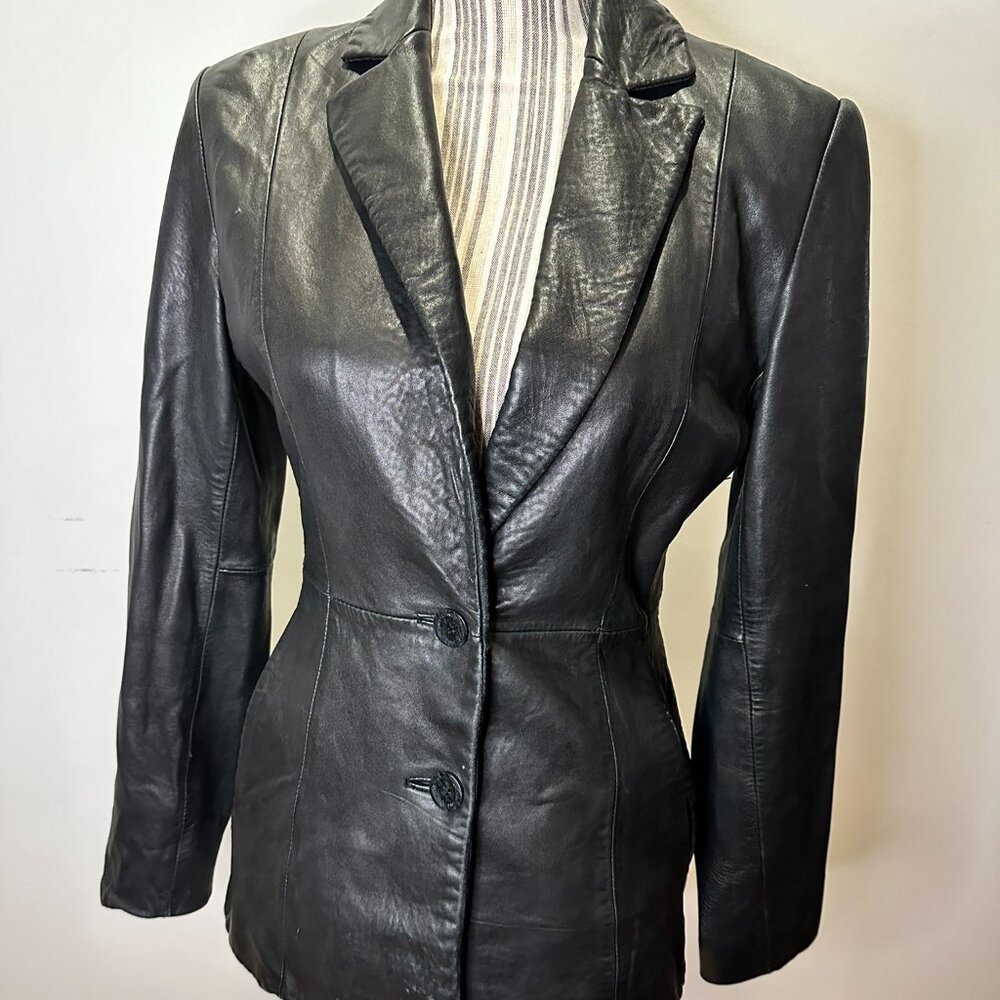 Wilsons Leather Extra Small Leather Blazer Jacket